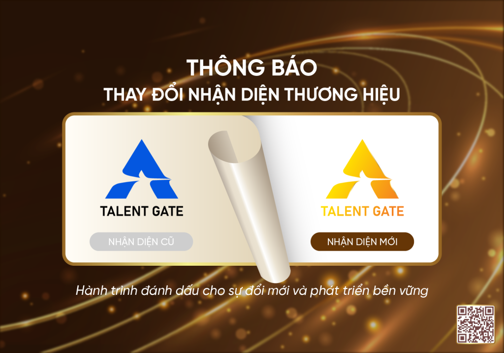 TALENT GATE CHÍNH THỨC RA MẮT BỘ NHẬN DIỆN THƯƠNG HIỆU MỚI: DẤU MỐC CỦA SỰ ĐỔI MỚI VÀ PHÁT TRIỂN BỀN VỮNG