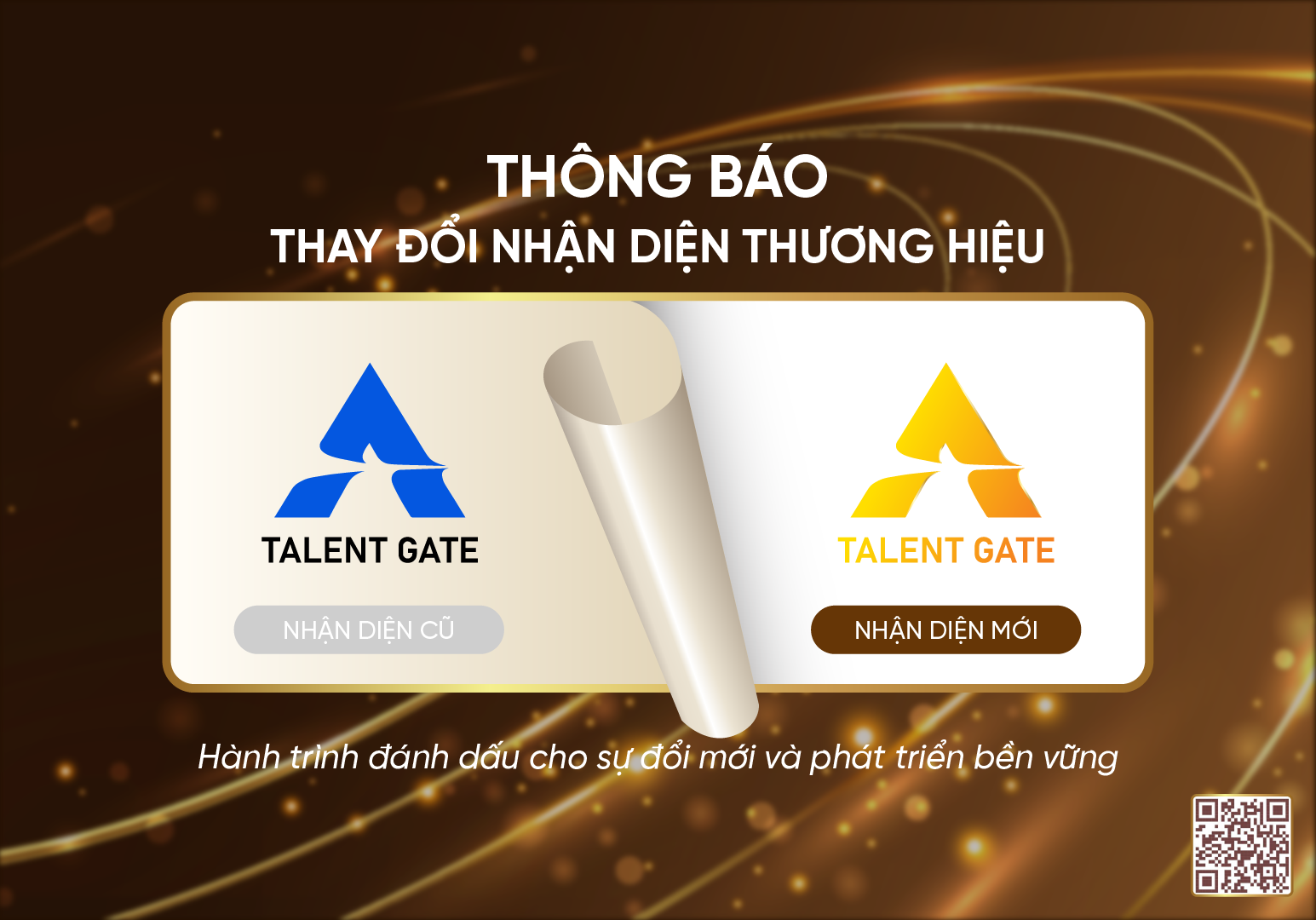 TALENT GATE CHÍNH THỨC RA MẮT BỘ NHẬN DIỆN THƯƠNG HIỆU MỚI: DẤU MỐC CỦA SỰ ĐỔI MỚI VÀ PHÁT TRIỂN BỀN VỮNG