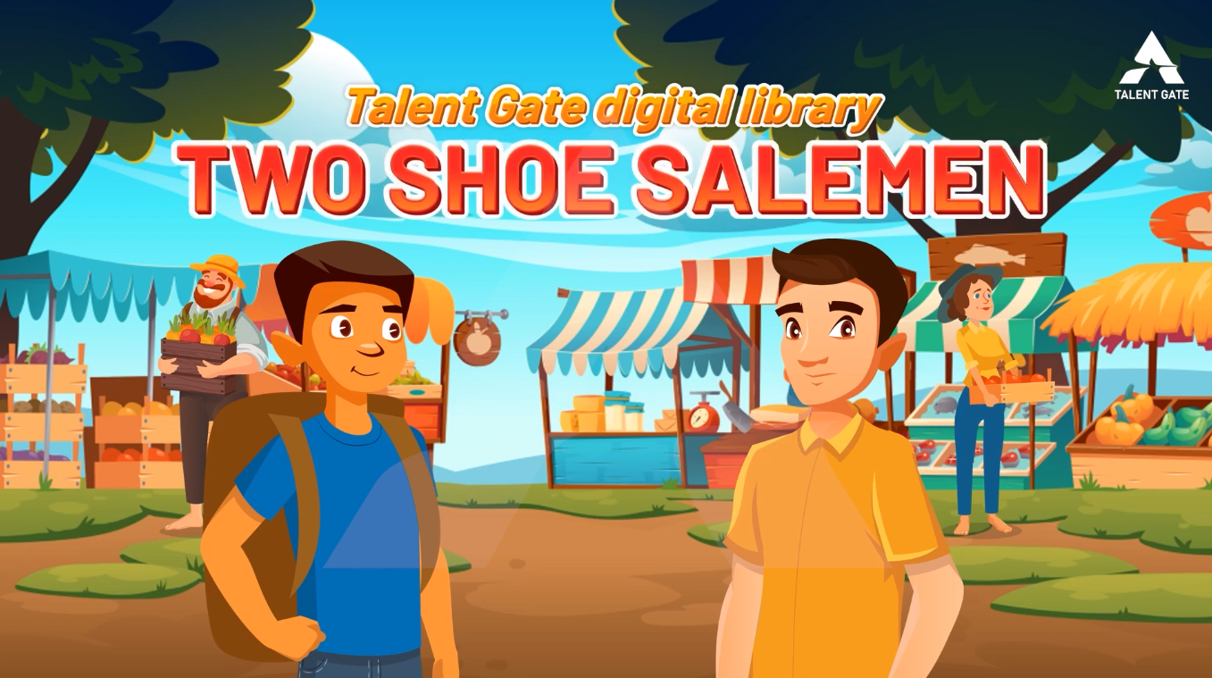 two shoe saleman - storytelling