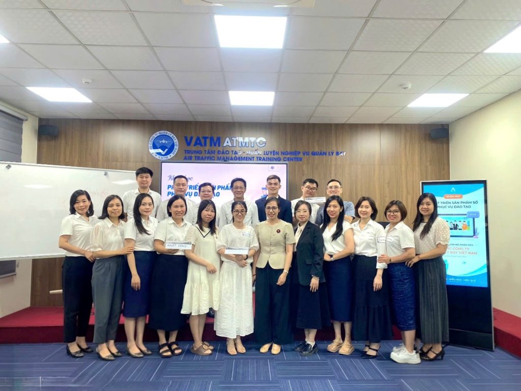 KHÓA HỌC PHÁT TRIỂN SẢN PHẨM SỐ PHỤC VỤ ĐÀO TẠO DÀNH CHO VATM
