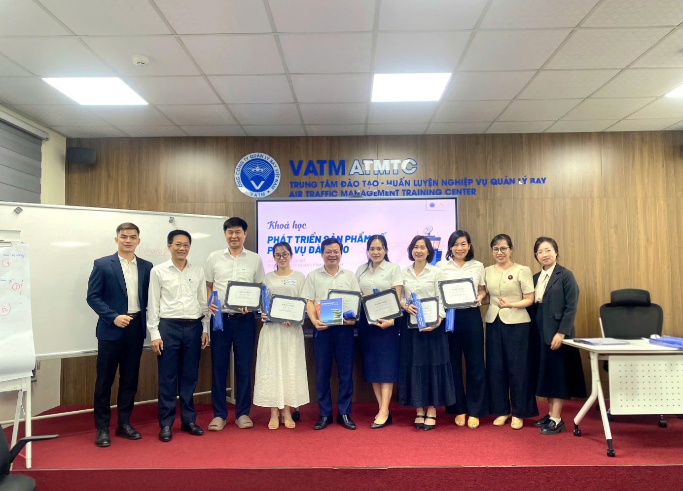 KHÓA HỌC PHÁT TRIỂN SẢN PHẨM SỐ PHỤC VỤ ĐÀO TẠO DÀNH CHO VATM